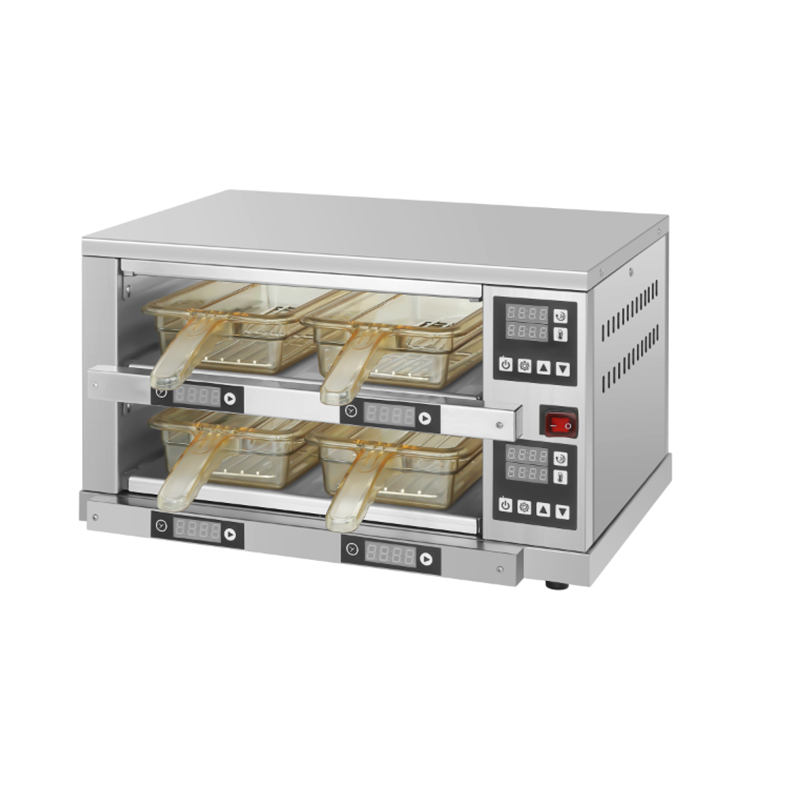 Hamburger meat patty warmer MPW2-4